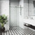 Vigo Elan Cass Aerodynamic 56 In. x 76 In. Frameless Sliding Glass Shower Door In Stainless Steel