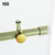Vigo 56-60 in. W x 76 in. H Elan Hart Frameless Shower Door In Matte Brushed Gold