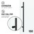 Vigo VG6053MBCL48 Elan E-Class Frameless Shower Enclosure In Matte Black