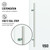 Vigo 36 in. L x 48 in. W x 82 in. H Elan E-Class Frameless Shower Enclosure In Stainless Steel With Left Drain Base