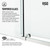 Vigo 36 in. L x 48 in. W x 82 in. H Elan E-Class Frameless Shower Enclosure In Stainless Steel With Left Drain Base