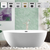 Vanity Art VA6834-MORB 59" x 32" Freestanding Acrylic Soaking Bathtub - White/Oil Rubbed Bronze Trim