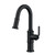Gerber Kinzie Single Handle Pull-Down Prep Faucet 1.75gpm - Satin Black - D150537BS