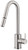 Gerber D457230SS Amalfi Single Handle Pull-Down Kitchen Faucet w/SnapBack Retraction 1.75gpm - Stainless Steel