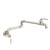 Gerber Kinzie Wall Mount Pot Filler Faucet 2.2gpm - Stainless Steel - D205037SS
