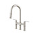 Gerber D434437SS Kinzie Two Handle Bridge Pull-Down Kitchen Faucet 1.75gpm - Stainless Steel