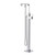 Gerber Square Floor Mount Tub Filler Faucet Trim Kit with Rectangular Handshower 1.75gpm - Chrome - D300544T