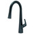 Gerber Vaughn Single Handle Pull-Down Kitchen Faucet w/ Snapback 1.75gpm - Satin Black - D454419BS