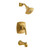 Gerber D501018BBTC Vaughn Single Handle Tub & Shower Faucet Trim Kit & Treysta Cartridge 1.75gpm - Brushed Bronze