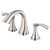 Gerber D304222BN Antioch Two Handle Widespread Lavatory Faucet w/ Metal Touch Down Drain 1.2gpm - Brushed Nickel