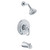 Gerber G0049733 Pressure Balance Tub & Shower Faucet & Rough Valve IPS/Main Stops "Econo" 1994 1.75gpm - Chrome