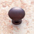 JVJ 30512 Old World Bronze 1 1/8" Mushroom Door Knob