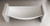 Alfi HammockTub2-WM White Matte 71" Solid Surface Resin Suspended Wall Mounted Hammock Bathtub