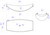 ALFI White Matte 71" Solid Surface Resin Suspended Wall Mounted Hammock Bathtub - HammockTub2-WM