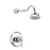 Gerber D501557TC Opulence Single Handle Shower Only Trim Kit & Treysta Cartridge w/ 5 Function Showerhead 1.75gpm - Chrome
