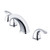 Gerber Viper Two Handle Widespread Lavatory Faucet w/ 50/50 Touch Down Drain 1.2gpm - Chrome - G0043375