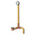 Gerber G004180397 Classics Pop-up Drain for Roman Tub with Side Outlet Installation -Chrome