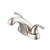 Gerber G0043011BN Viper Two Handle Centerset Lavatory Faucet w/ Metal Touch Down Drain 1.2gpm -Brushed Nickel