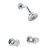 Gerber G0058460 Hardwater Two Handle Shower Only Fitting 1.75gpm -Chrome