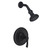 Gerber D501522BSTC Antioch Single Handle Shower Only Trim Kit & Treysta Cartridge 1.75gpm - Satin Black