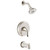 Gerber Viper Single Handle Tub & Shower Trim Kit & Treysta Cartridge 1.75gpm - Brushed Nickel - G00G9155BNTC
