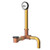 Gerber G004180791 Classics Pop-up Side Outlet 20 Gauge Drain for Standard Tub with Brass Nuts - Chrome