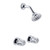 Gerber G074622083 Classics 6 Inch Centers Two Metal Handle Two Handle Shower Only Fitting 1.75gpm - Chrome