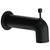 Gerber DA666934BS Parma Wall Mount Tub Spout with Diverter - Satin Black