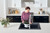 Ruvati 27 x 20 inch Drop-in Topmount Granite Composite Single Bowl Kitchen Sink - Midnight Black - RVG1027BK