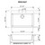 Ruvati 27 x 20 inch Drop-in Topmount Granite Composite Single Bowl Kitchen Sink - Arctic White - RVG1027WH