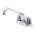 Gerber G0049244 Classics Laundry Faucet with 6" Spout Hose Connection 2.2gpm - Chrome