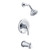 Gerber  G00G9317TC Maxwell Single Handle Tub & Shower Trim Kit & Treysta Cartridge w/Diverter on Spout 1.75gpm - Chrome