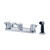 Gerber Maxwell Two Handle Kitchen Faucet w/ Metal Handles Spray & 8" D-Tube Spout 1.75gpm Aeration/2.2gpm Spray - Chrome - G0042215