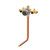 Gerber G00GS505ST Treysta Tub & Shower Valve- Horizontal Inputs WITH Stops WITH Stub-out - IPS/Sweat