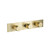 Flusso 3/4" Horizontal Thermostatic Valve with 2 Volume Controls & Trim - Satin Brass - 100.2715SB
