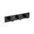 Flusso 3/4" Horizontal Thermostatic Valve with 2 Volume Controls & Trim - Matte Black - 100.2715MB