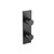Flusso 100.2780MB 3/4" Thermostatic Shower Valve & Trim - 3-Output - Matte Black