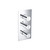 Flusso 145.4401CP 3/4" Thermostatic Valve and Trim - 2 Outputs - Polished Chrome