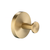Flusso 100.1001SB Brass Bathroom Towel / Robe Hook - Satin Brass