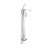 Flusso 160.1168CP Freestanding Floor Mount Bathtub / Tub Filler With Hand Shower - Polished Chrome