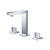 Flusso Three Hole 8" Widespread Two Handle Bathroom Faucet - Polished Chrome - 160.2000CP