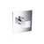 Flusso Trim For 3/4" Thermostatic Valve - Use with TVH.4201 - Polished Chrome - 150.4201TCP