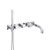 Isenberg  150.2691TCP Trim For Wall Mount Tub Filler With Hand Shower - Polished Chrome
