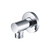 Flusso Wall Supply Elbow for Handshower - Polished Chrome - 100.5502CP