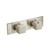 Flusso 3/4" Horizontal Thermostatic Shower Valve & Trim - 1 Ouptut - Brushed Nickel - 160.2693BN
