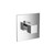 Flusso 160.4201CP 3/4" Thermostatic Valve With Trim - Chrome