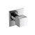 Flusso 160.4371CP 3-Way Diverter Shower Valve & Trim - Chrome