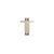 Flusso Ceiling Mount Shower Arm - 2" -Polished Nickel - 160.2CSAPN