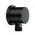 Gerber  D469058BS Round Wall Supply Elbow for Handshower - Satin Black
