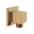 Gerber  D469059BB Square Wall Supply Elbow for Handshower - Brushed Bronze